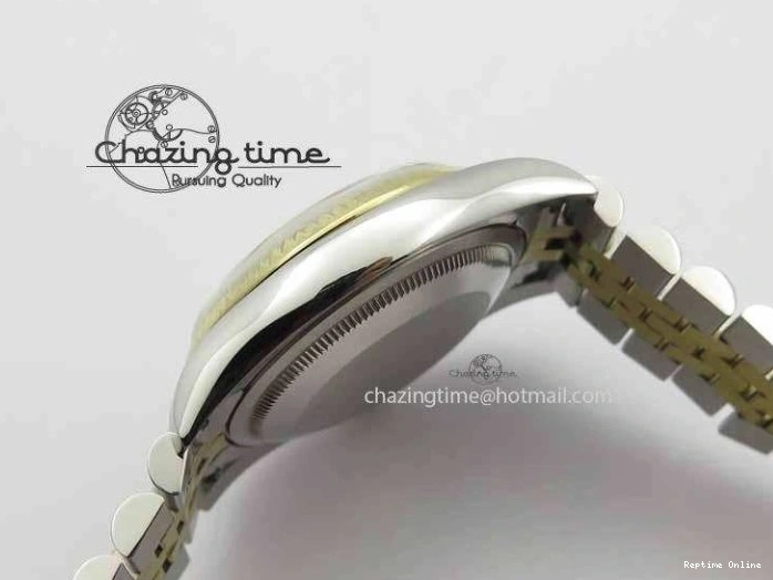 0521 DateJust 116234 SS YG BP Best Edition Gray Dial Diam Markers On SS YG Bracelet SA ZipUp 3745